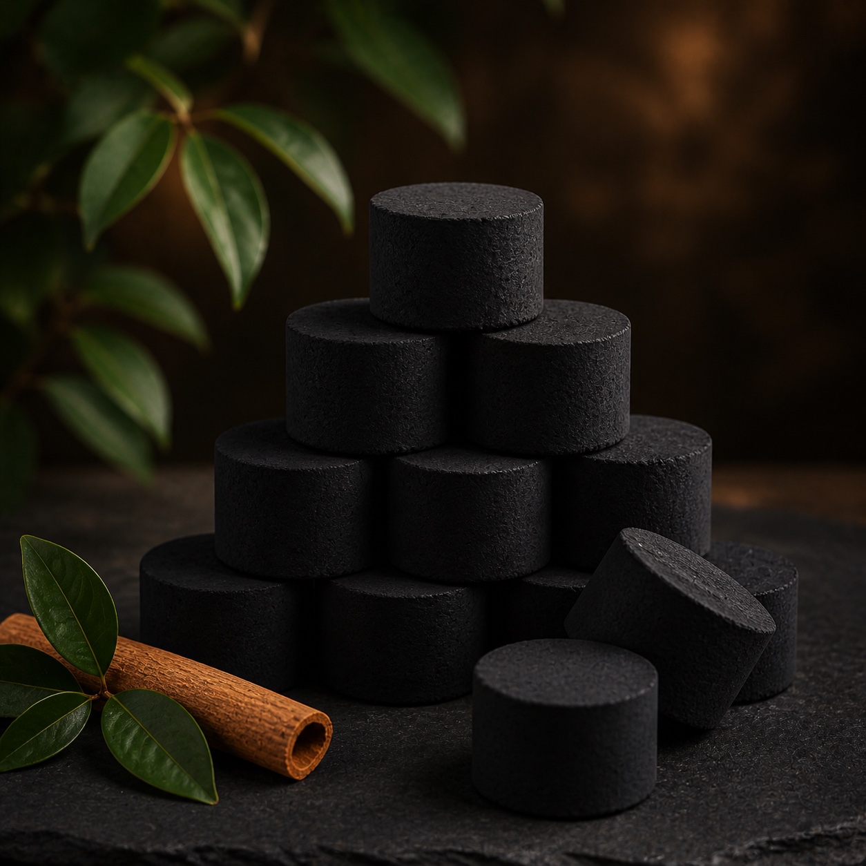 TrueFlame Cinnamon, Charcoal Briquettes