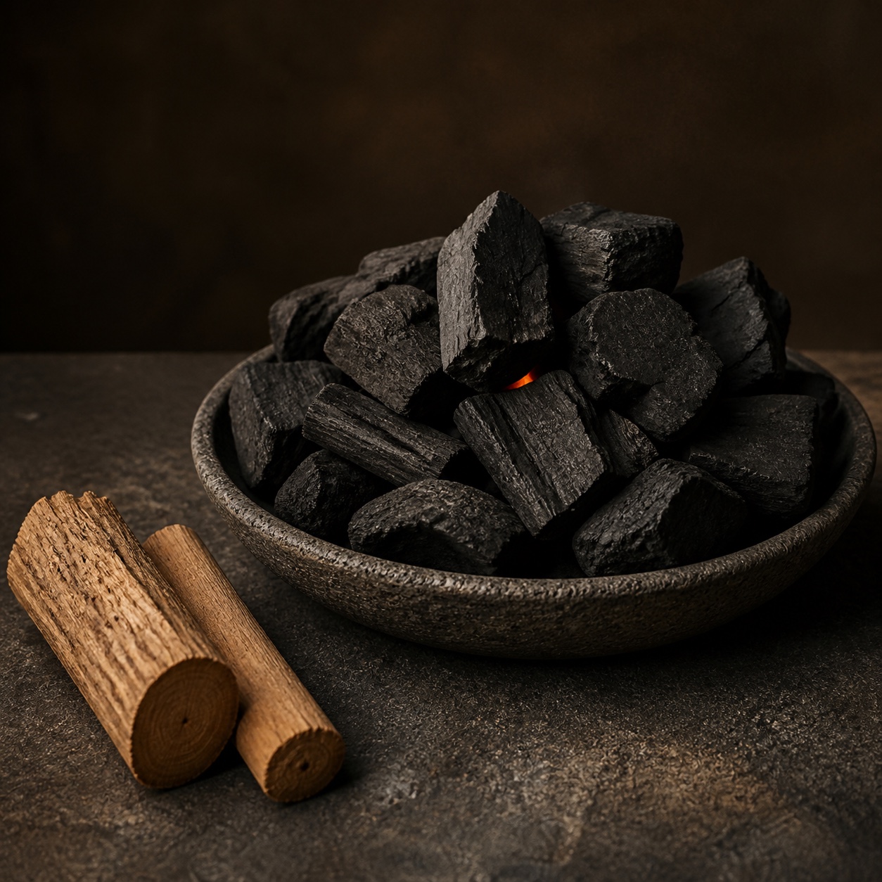 Cinnamon Hardwood, Premium Lump Charcoal