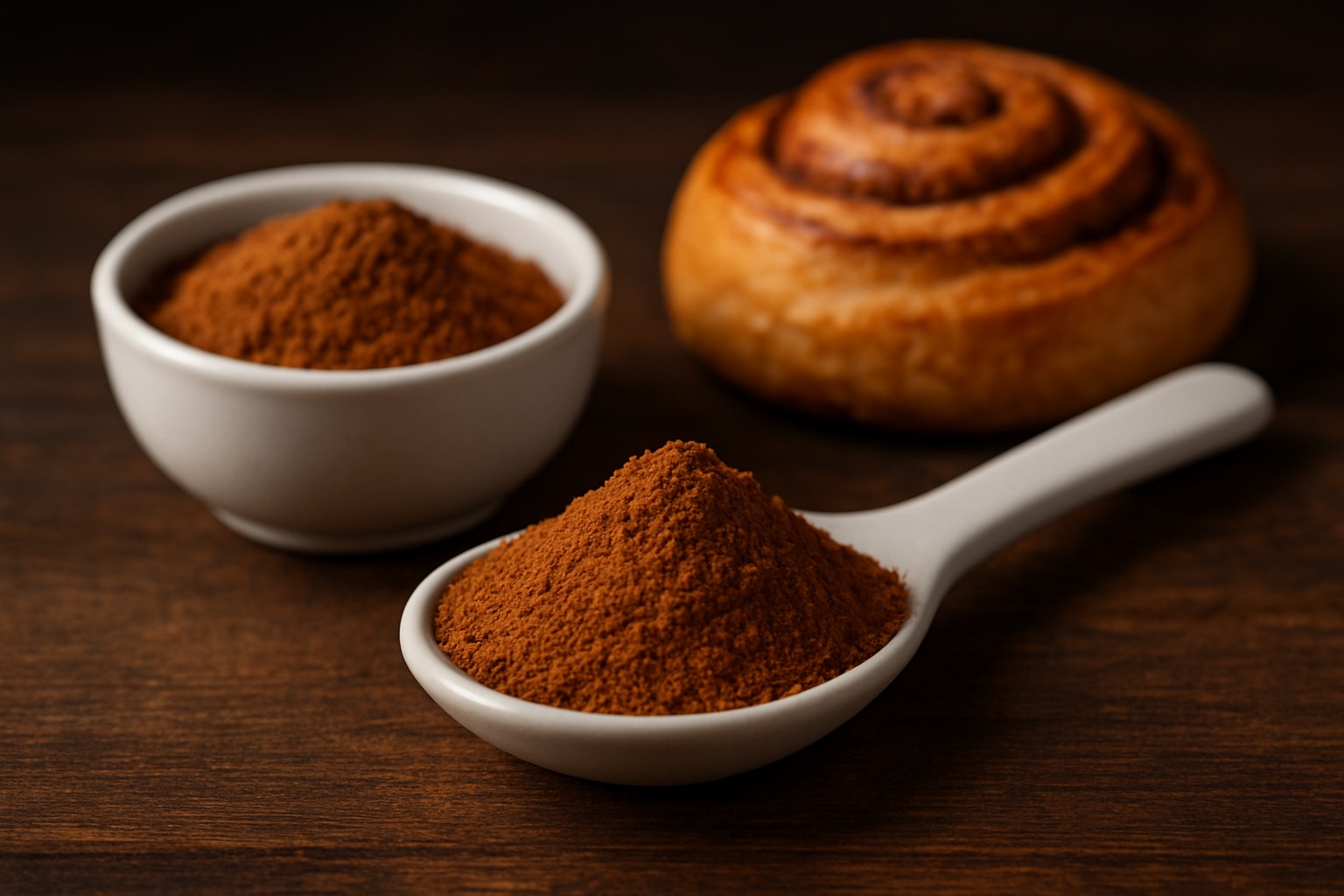Finely ground Ceylon cinnamon powder